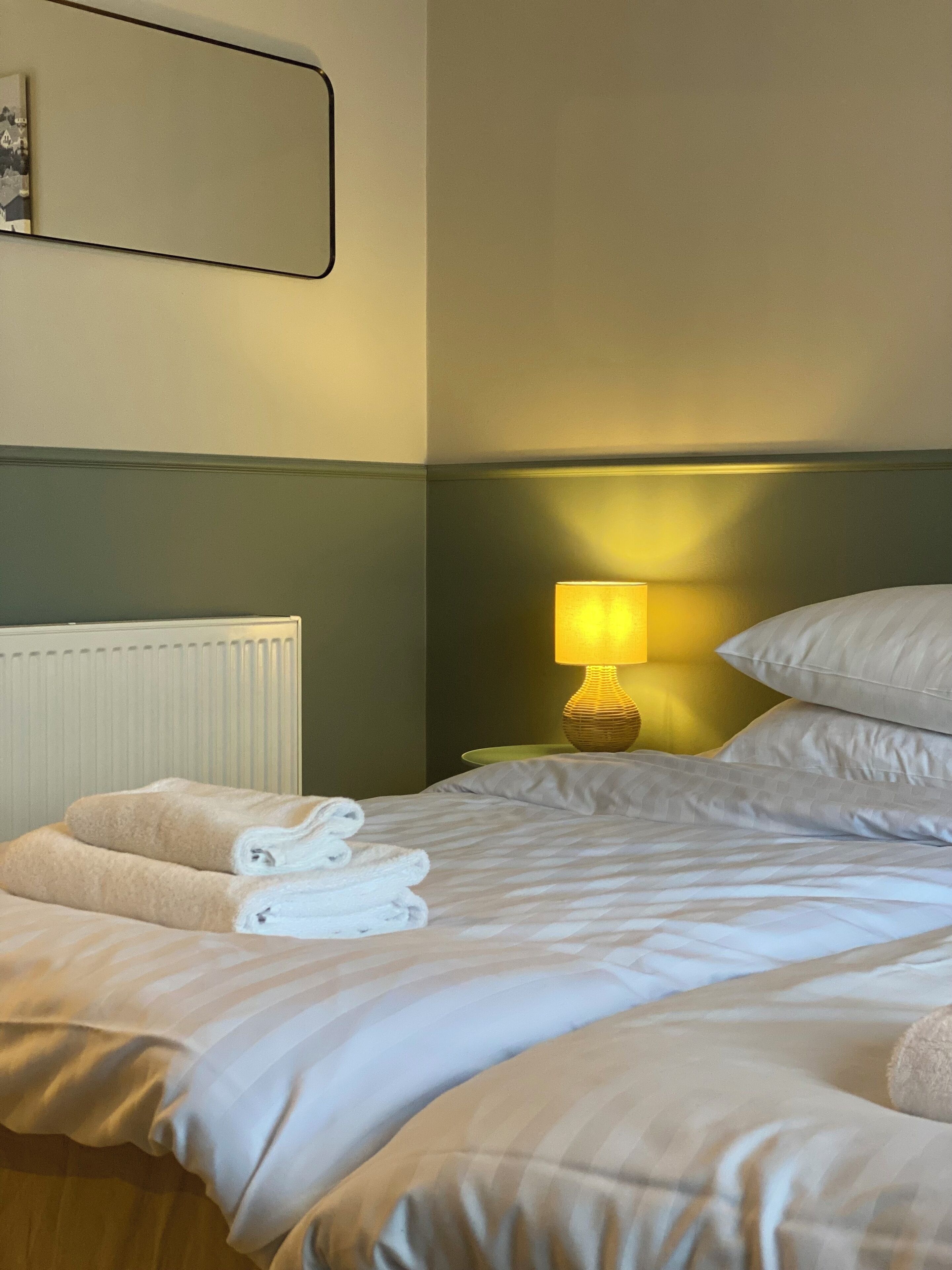 Panoramic Double Room, 1 King Bed, Patio, Sea View | Iron/ironing board, free WiFi, bed sheets