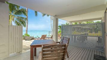 Studio, Beach View, Beachfront | Terrace/patio