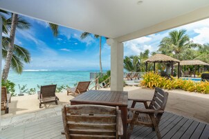 Studio, Beach View, Beachfront | Premium bedding, in-room safe, iron/ironing board, WiFi