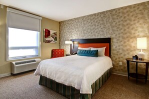 In-room safe, desk, iron/ironing board, free WiFi - Home2 Suites by Hilton West Edmonton, Alberta, Canada (Edmonton)