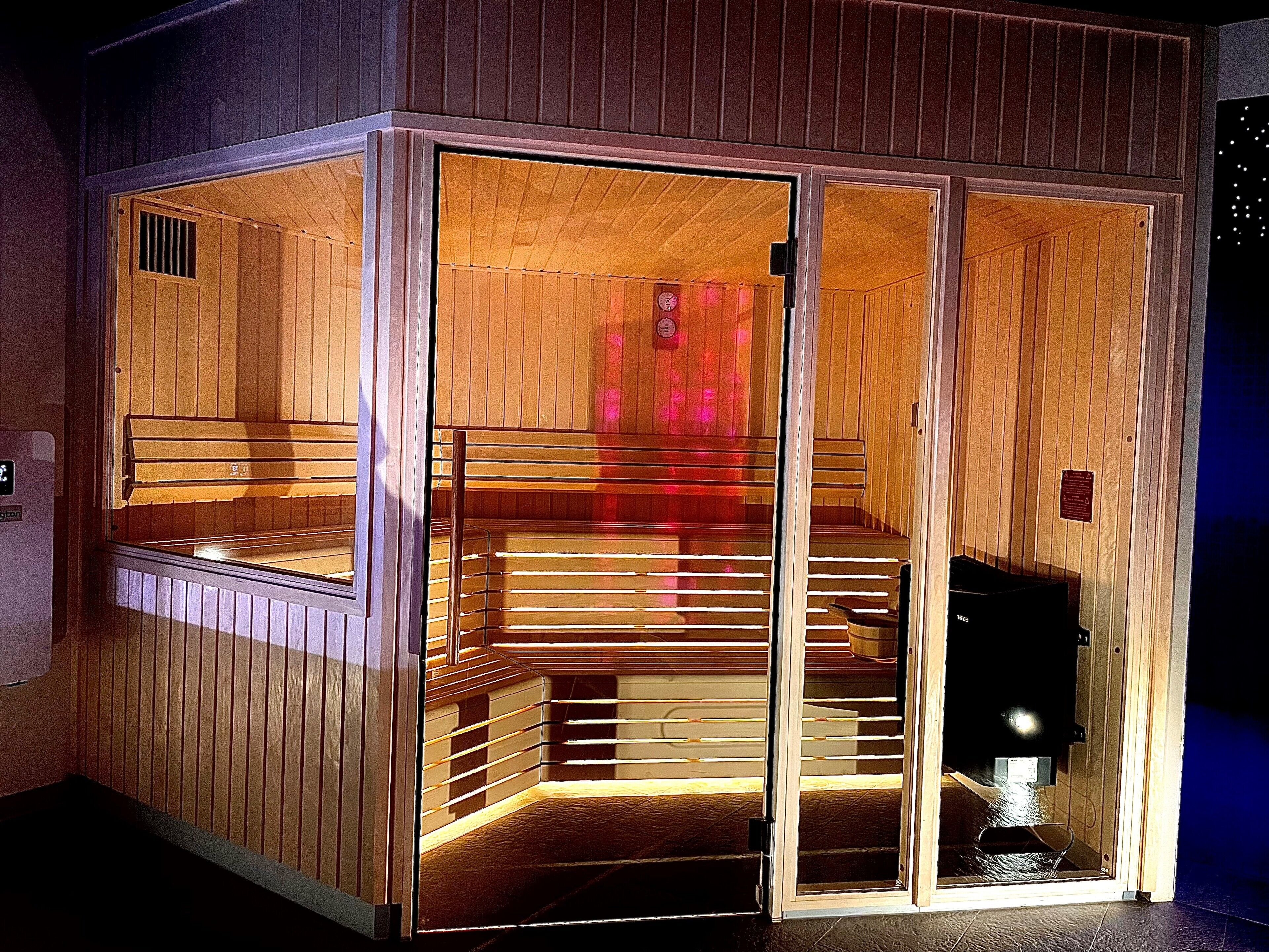 sauna, hot tub, body treatments, 1 treatment room, massages