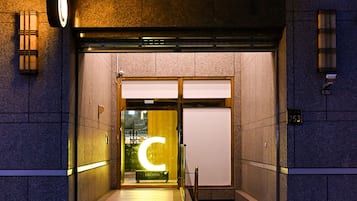 Majoituspaikan julkisivu