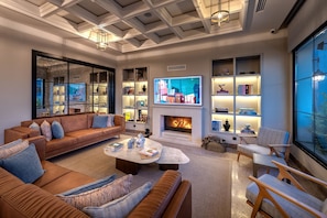 55-Zoll-Smart-TV mit Satellitenempfang, Fernseher, iPod-Dockingstation