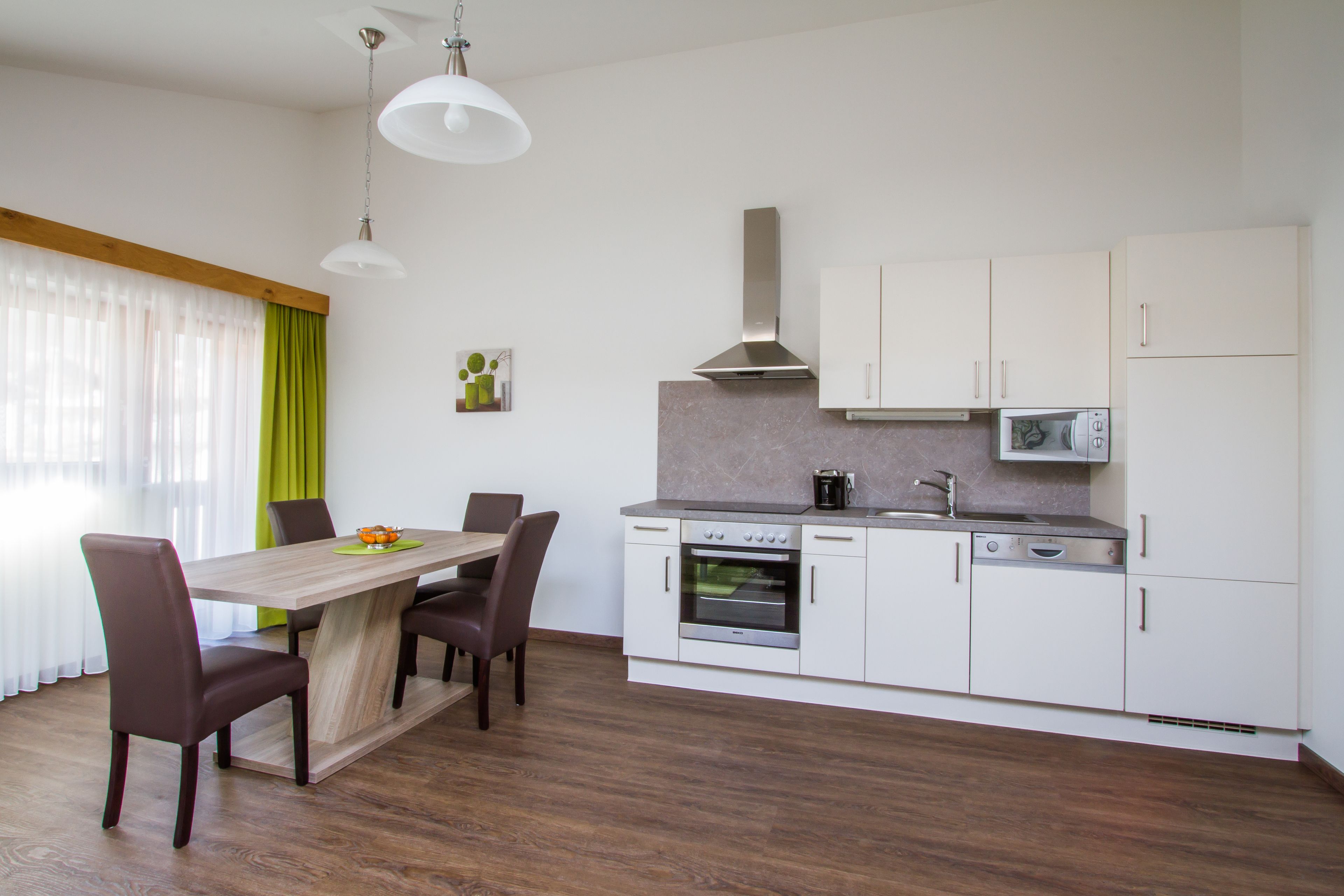 business apartment, 1 bedroom, balcony (excl 50 eur cleaning fee) | private kitchen