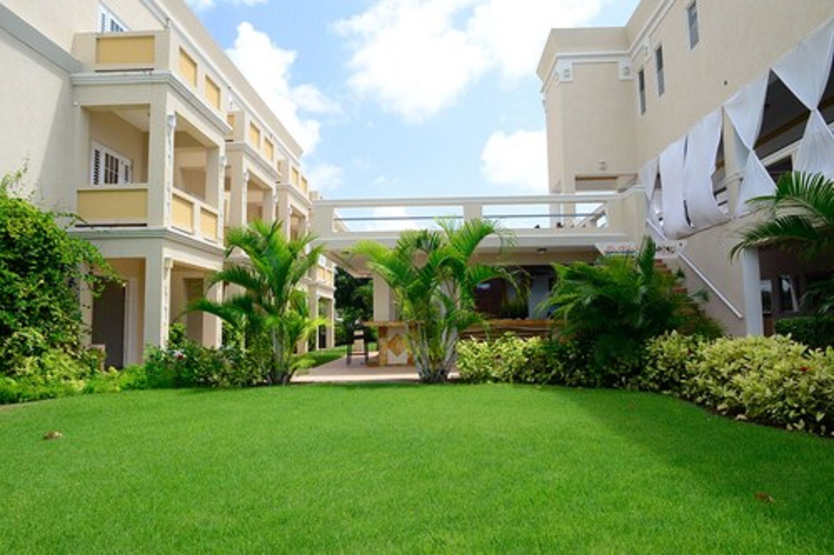 outdoor wedding area
