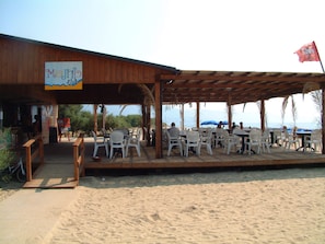 Frokost, lunsj og middag serveres, italienske retter