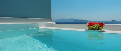 Suite Présidentielle, vue mer | Piscine privée