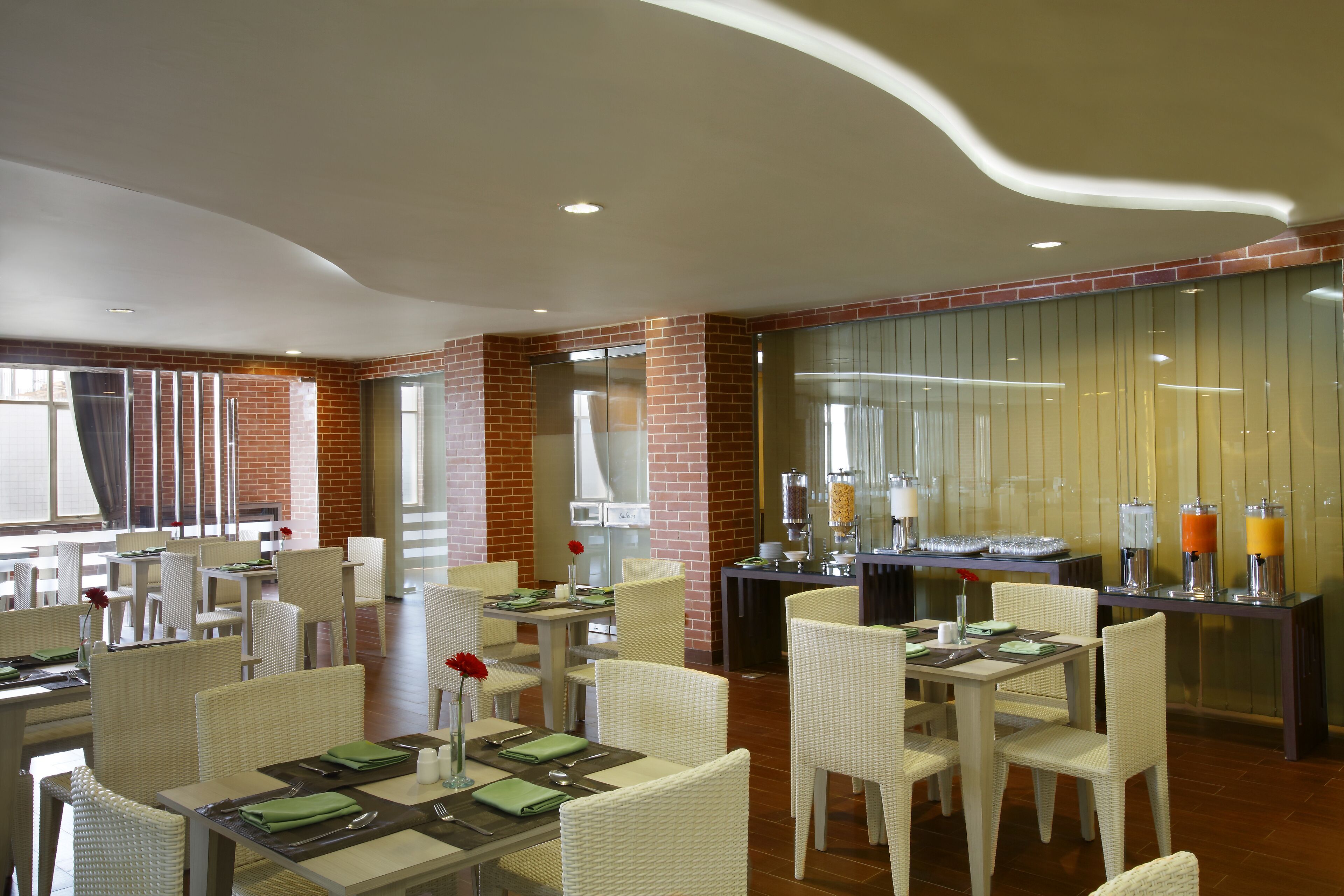 Sala de estar en el lobby