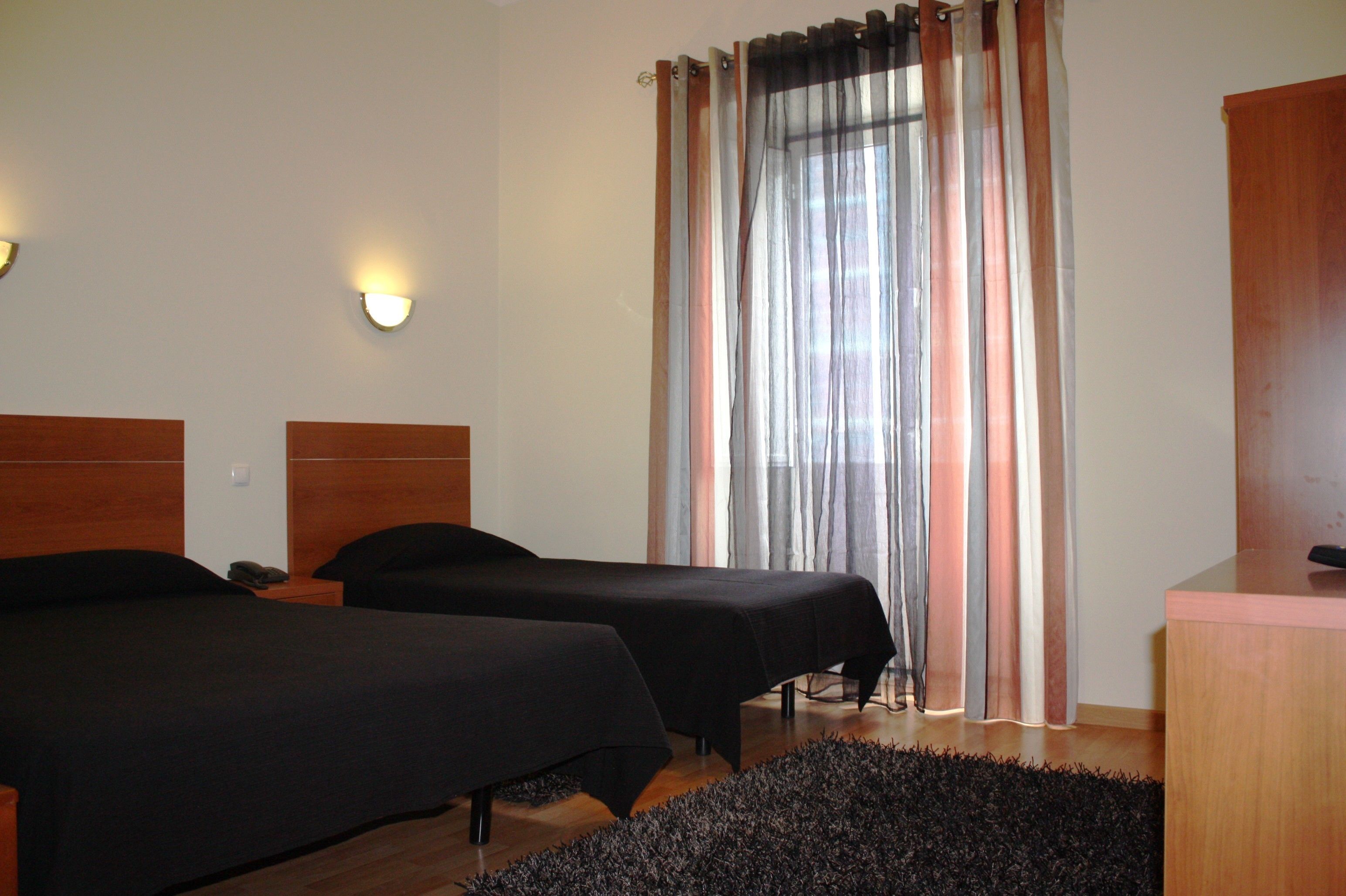 twin room | in-room safe, desk, blackout curtains, soundproofing