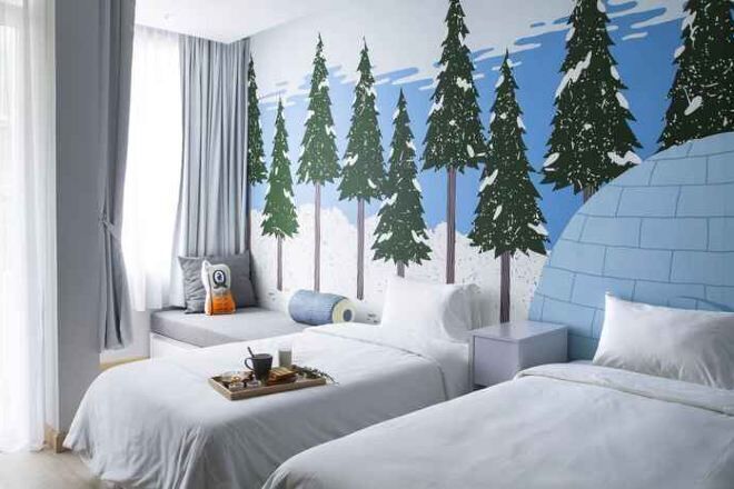 Articles gratuits dans le mini-bar, coffres-forts dans les chambres