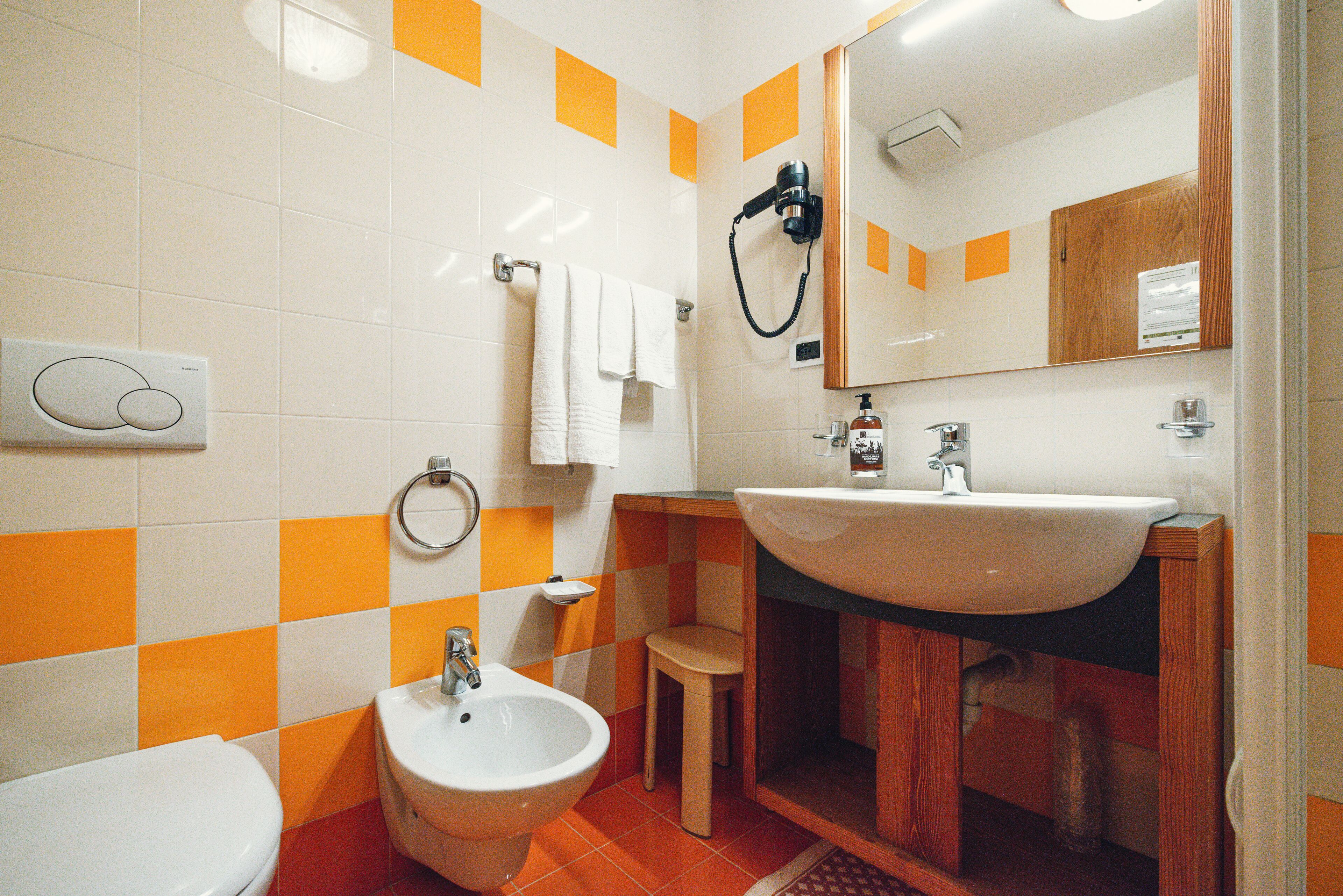 free toiletries, hair dryer, bathrobes, slippers