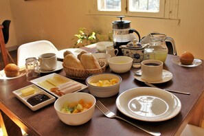Free daily local cuisine breakfast