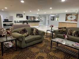 Zona de estar del vestíbulo