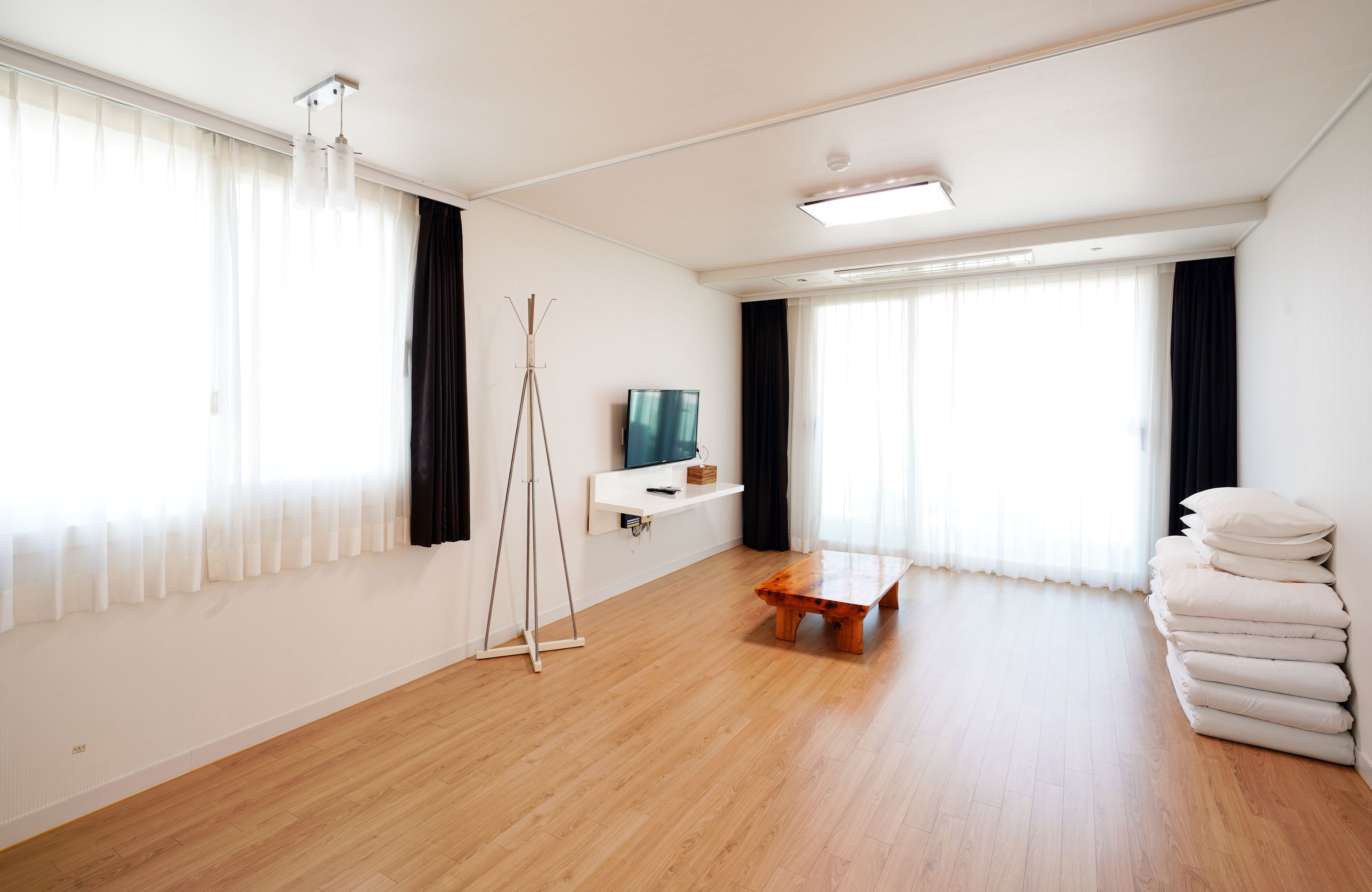 deluxe double room | desk, blackout curtains, soundproofing, iron/ironing board