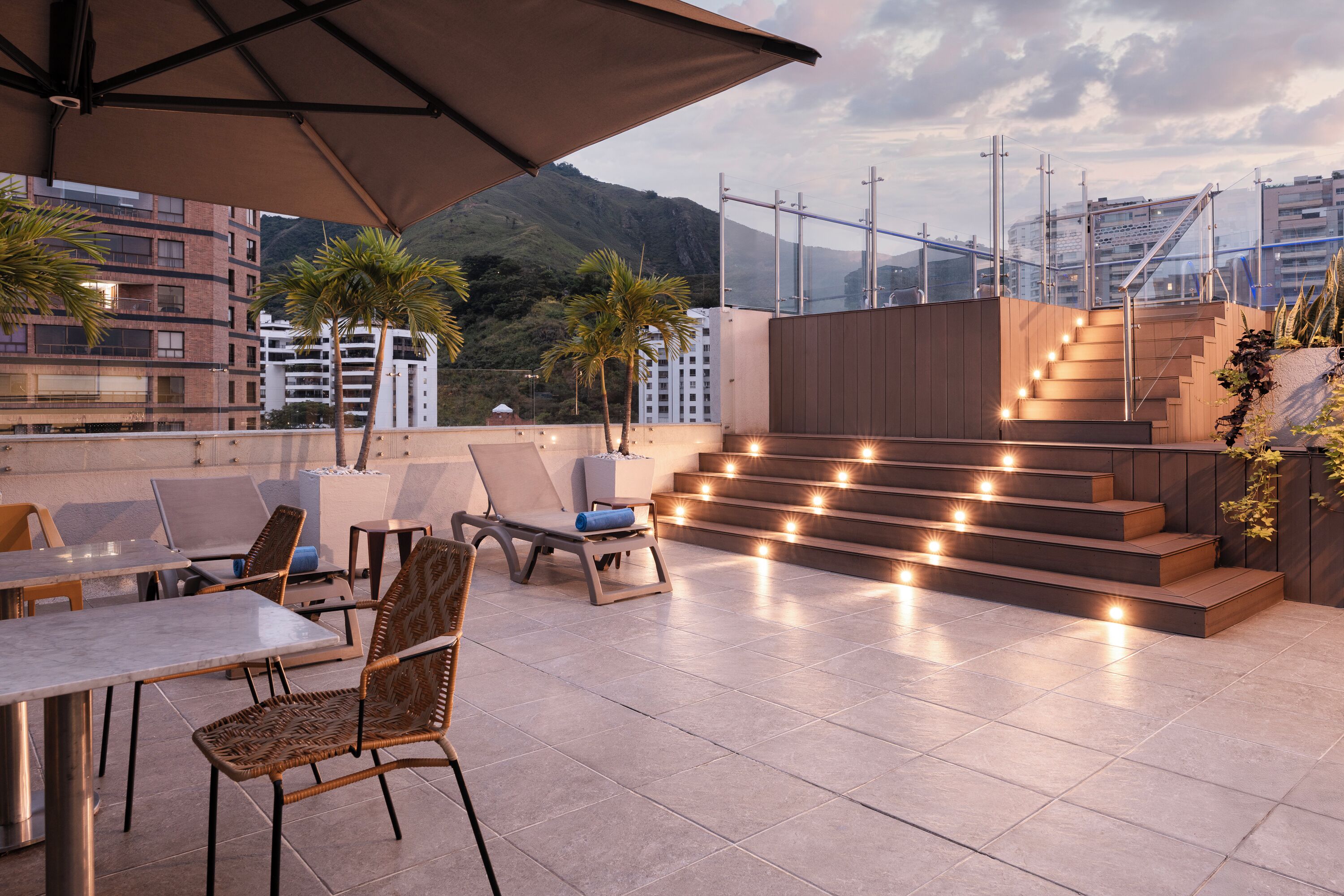 Rooftop terrace