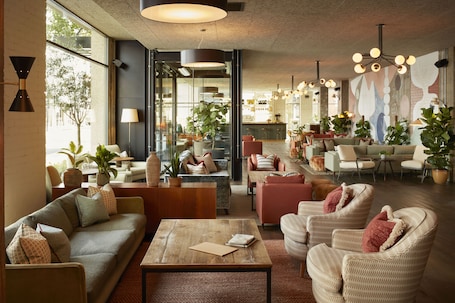 Lobby sitting area. The Hoxton Holborn