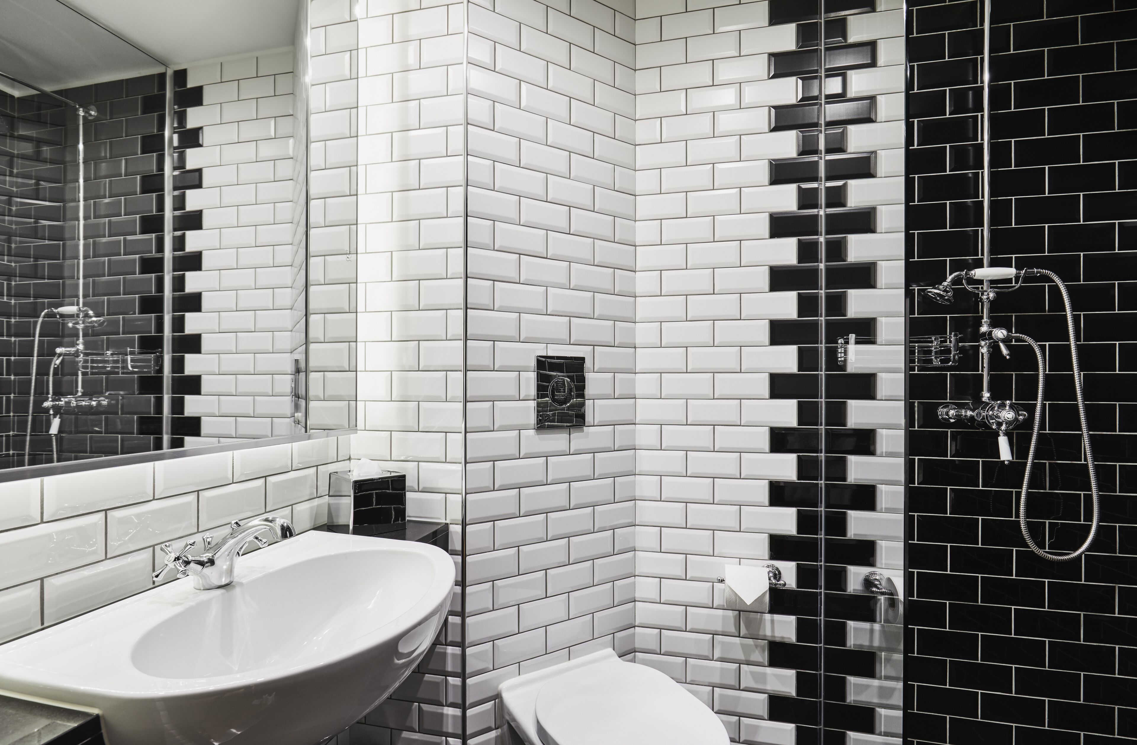 shower, rainfall showerhead, eco-friendly toiletries, hair dryer