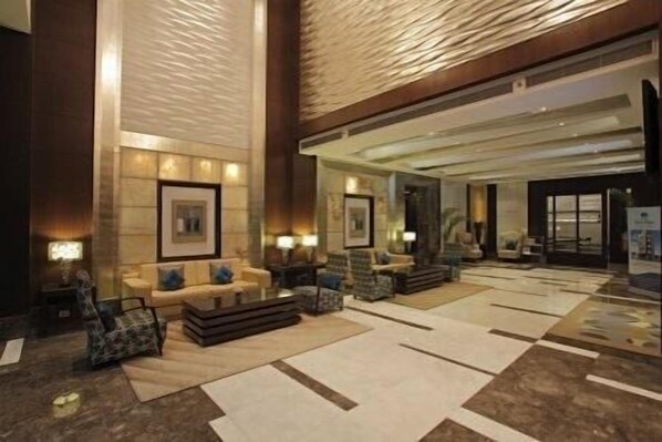 Sala de estar en el lobby