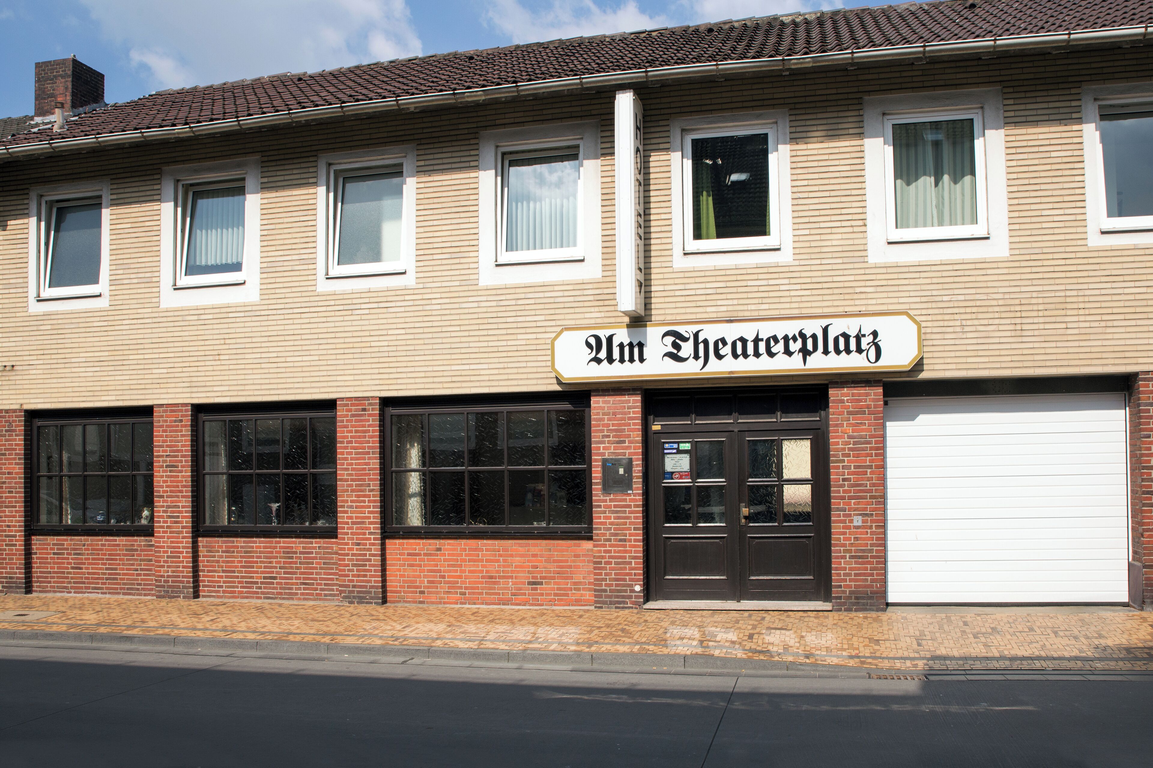 Overnatningsstedets facade