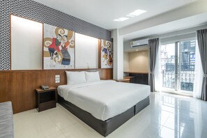 Deluxe Double Room, 1 King Bed with Sofa bed | View from room - Cozytel Chiangmai (Chiang Mai)