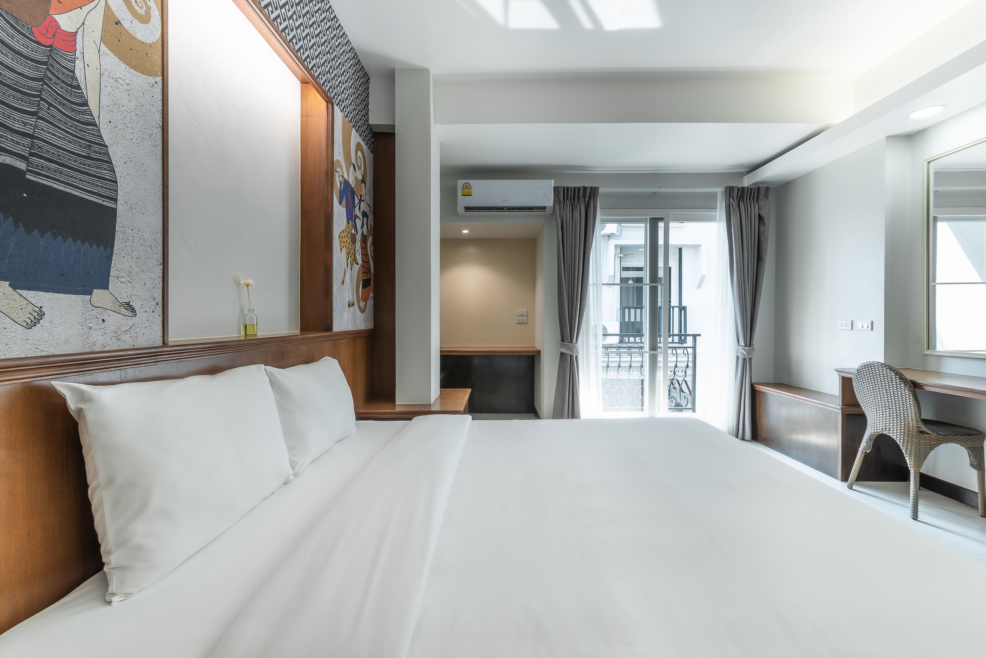 Deluxe Double Room, 1 King Bed with Sofa bed | View from room