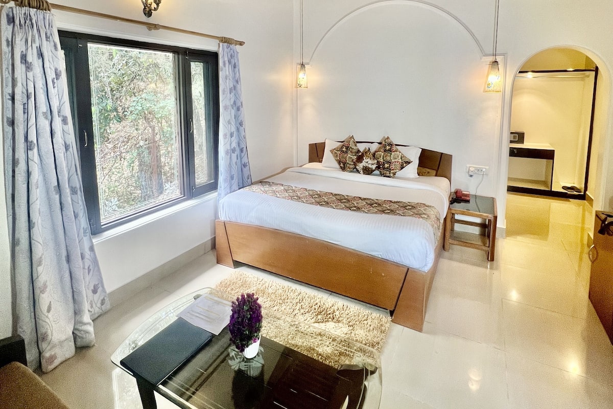 Premium cottage | 1 slaapkamer, geluiddichte muren, een strijkplank/strijkijzer