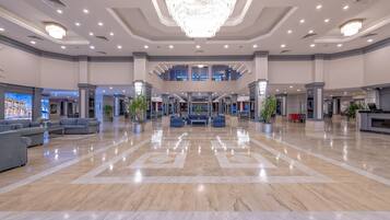 Sala de estar en el lobby