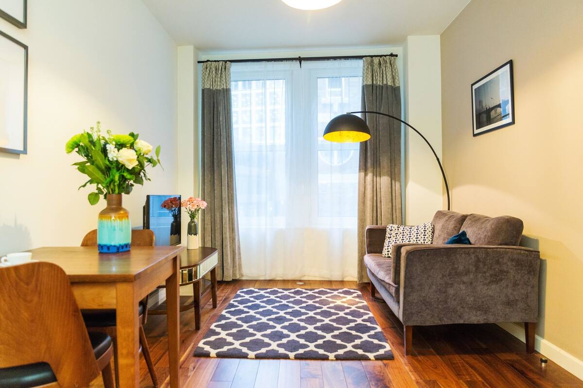 Apartment, 1 Bedroom | Living area | LCD TV