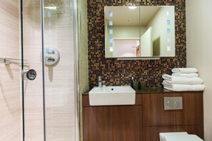 Designer toiletries, hair dryer, towels - Native Monument (London)