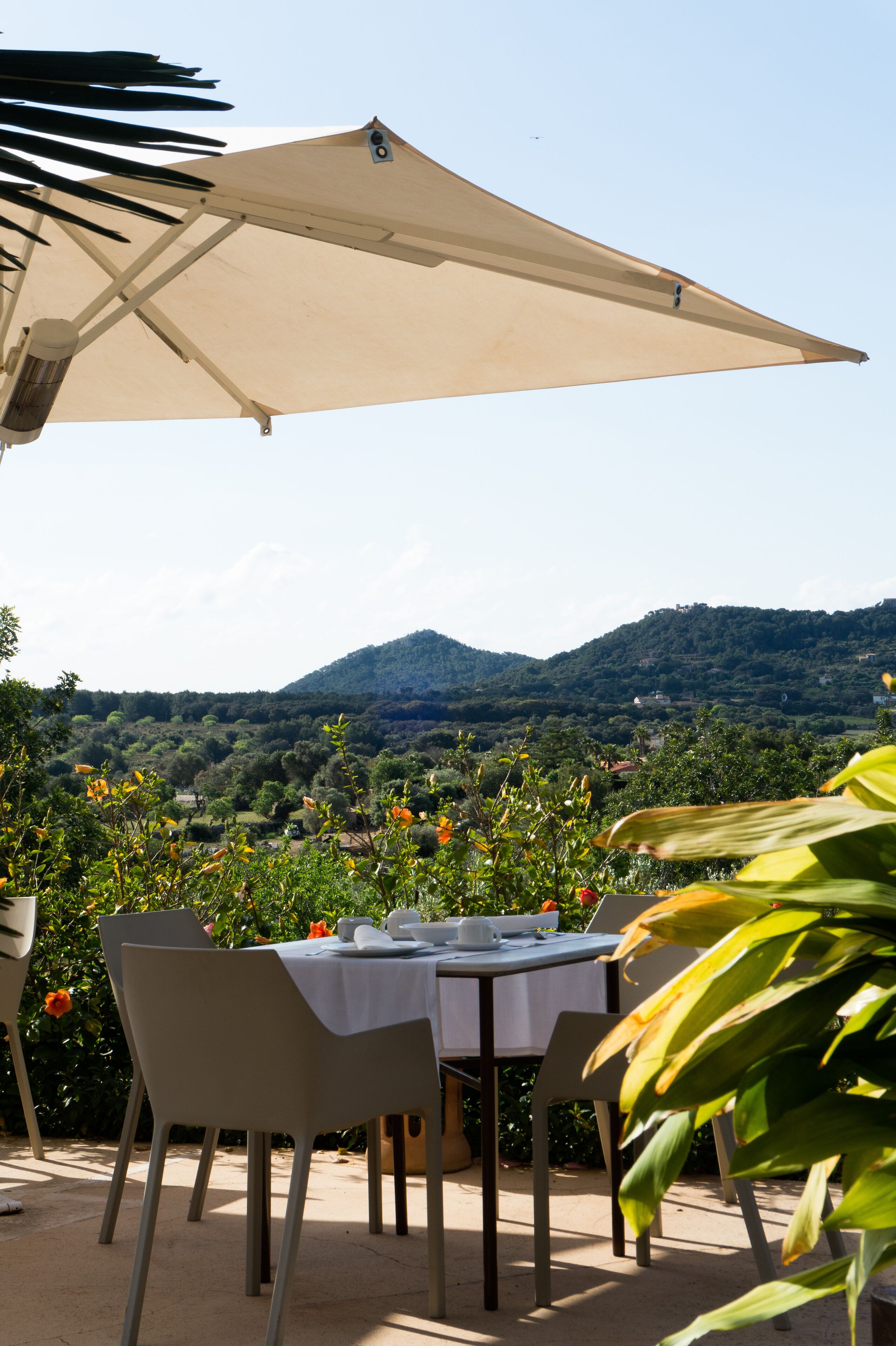 أطباق البحر المتوسط، تناول الطعام في الهواء الطلق 