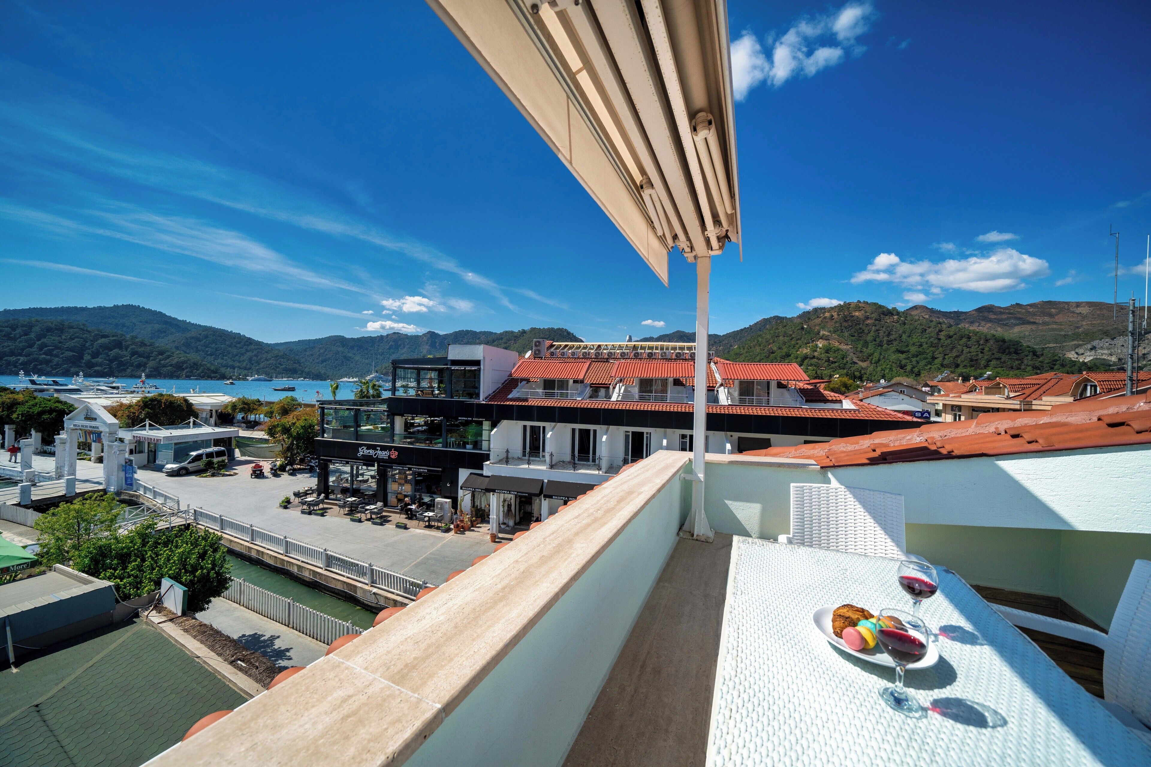 Quarto família, vista para o mar | Terraço/pátio