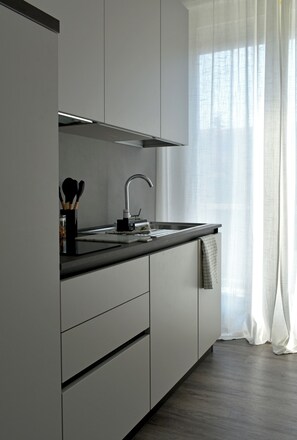 Fridge, stovetop, cookware/dishes/utensils - Poggio al Lago (Sirmione)