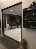 Sittområde i lobbyn