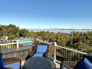 Terrace/patio - Atlantic Eyrie Lodge (Bar Harbor)