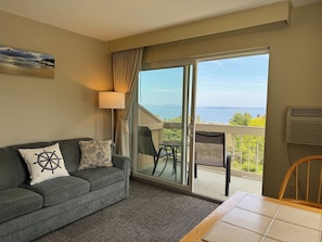 Lower King Room, 1 King Bed with Sofa Bed, Balcony, Ocean View (2nd Floor NON-PET) | View from room