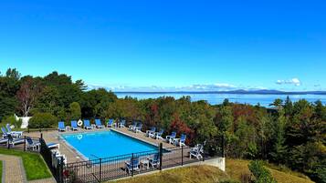 Family Room, 2 Queen Beds with Sofa Bed, Ocean View (1st Floor NON-PET) | Balcony view