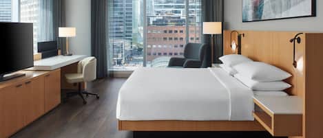 Luxury Suite, 1 King Bed with Sofa bed, Non Smoking, Tower (View) | In-room safe, desk, iron/ironing board, free cribs/infant beds