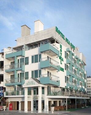 Façade de l’hébergement