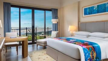 Chambre Double Galerie, vue mer | 1 chambre, rideaux occultants, Wi-Fi gratuit, draps fournis