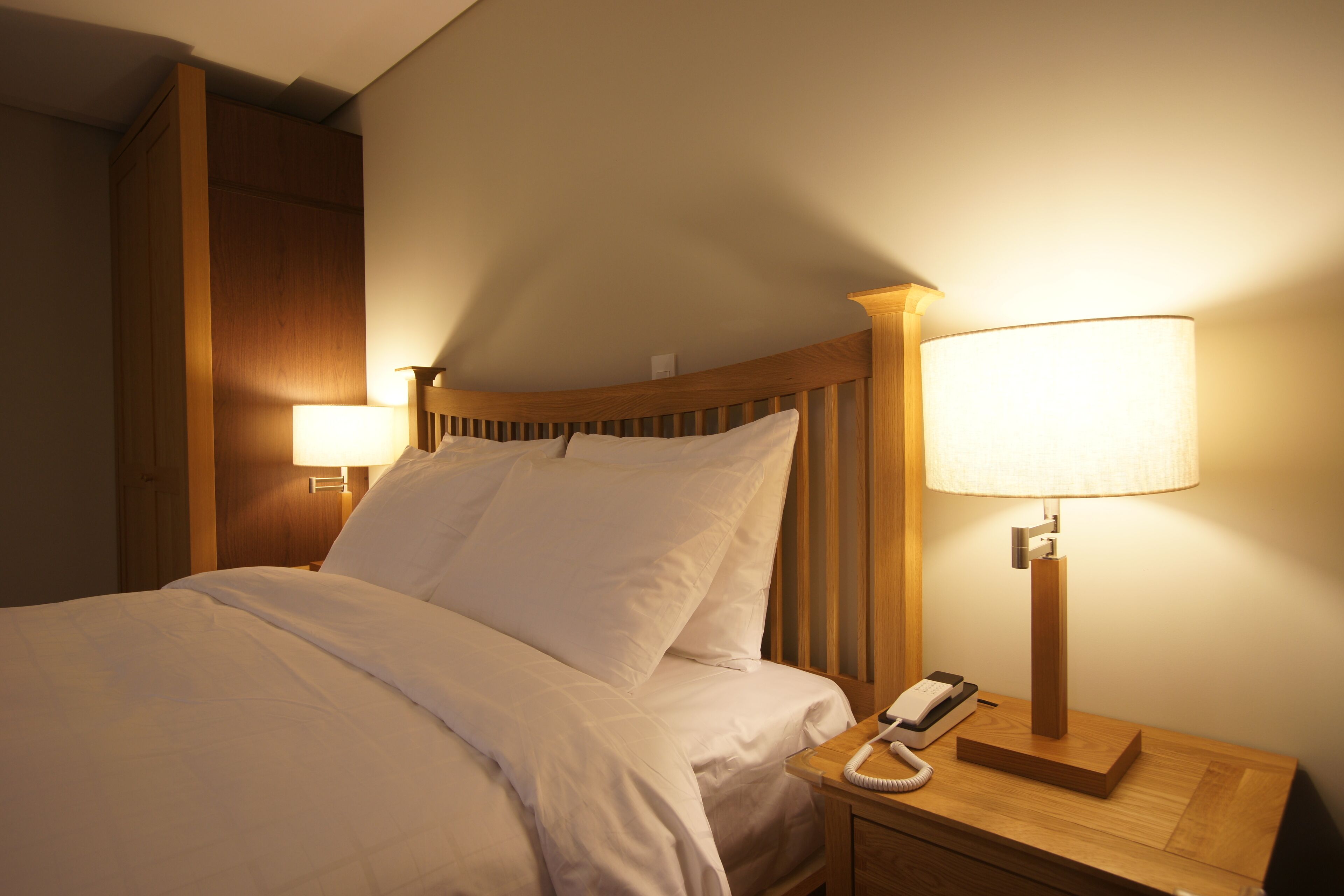 deluxe king room | egyptian cotton sheets, premium bedding, down duvets