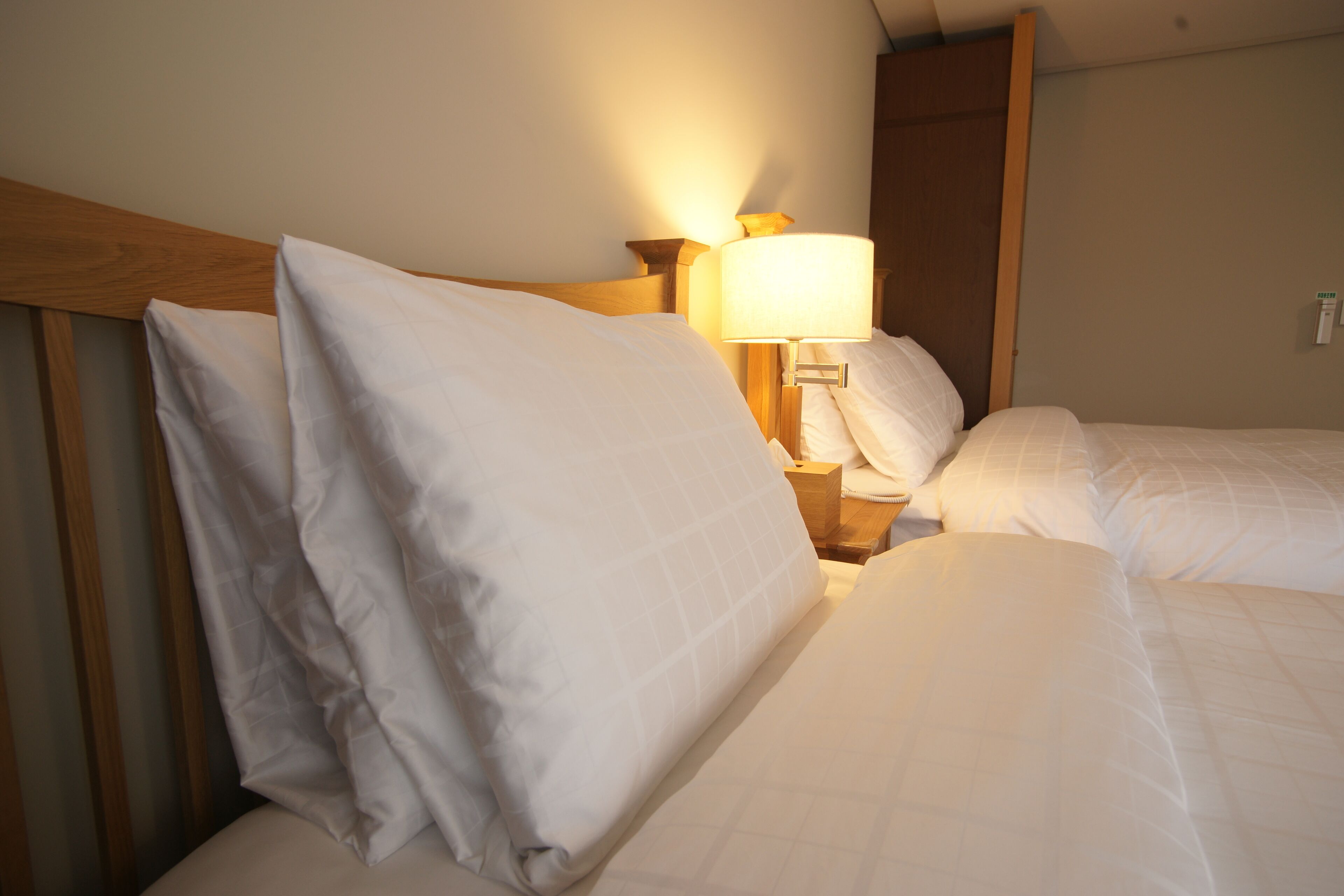 family twin room | egyptian cotton sheets, premium bedding, down duvets