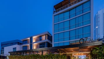 Façade de lâhĂ©bergement