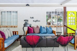 Terrace/patio - Damara Mopane Lodge (Khorixas)