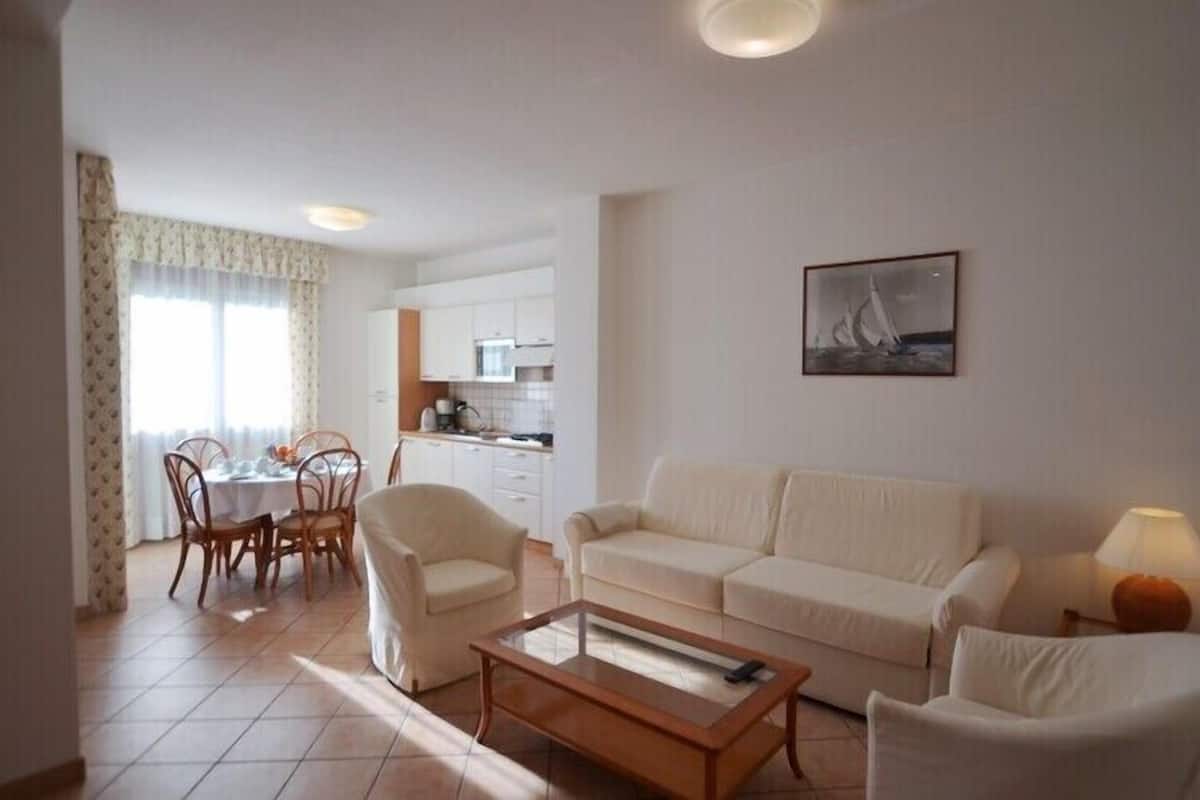 Apartment, 2 Bedrooms, Balcony | Living room | LCD TV
