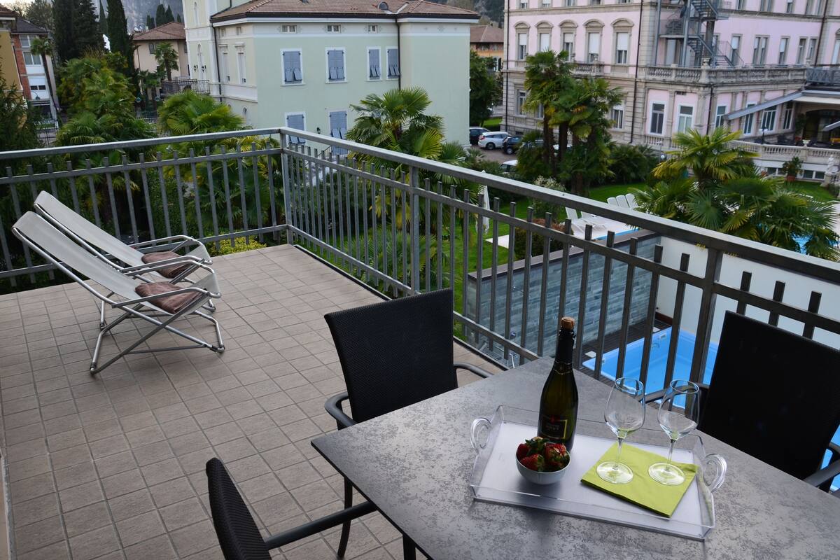 Huoneisto, 2 makuuhuonetta, terassi | Terassi/patio