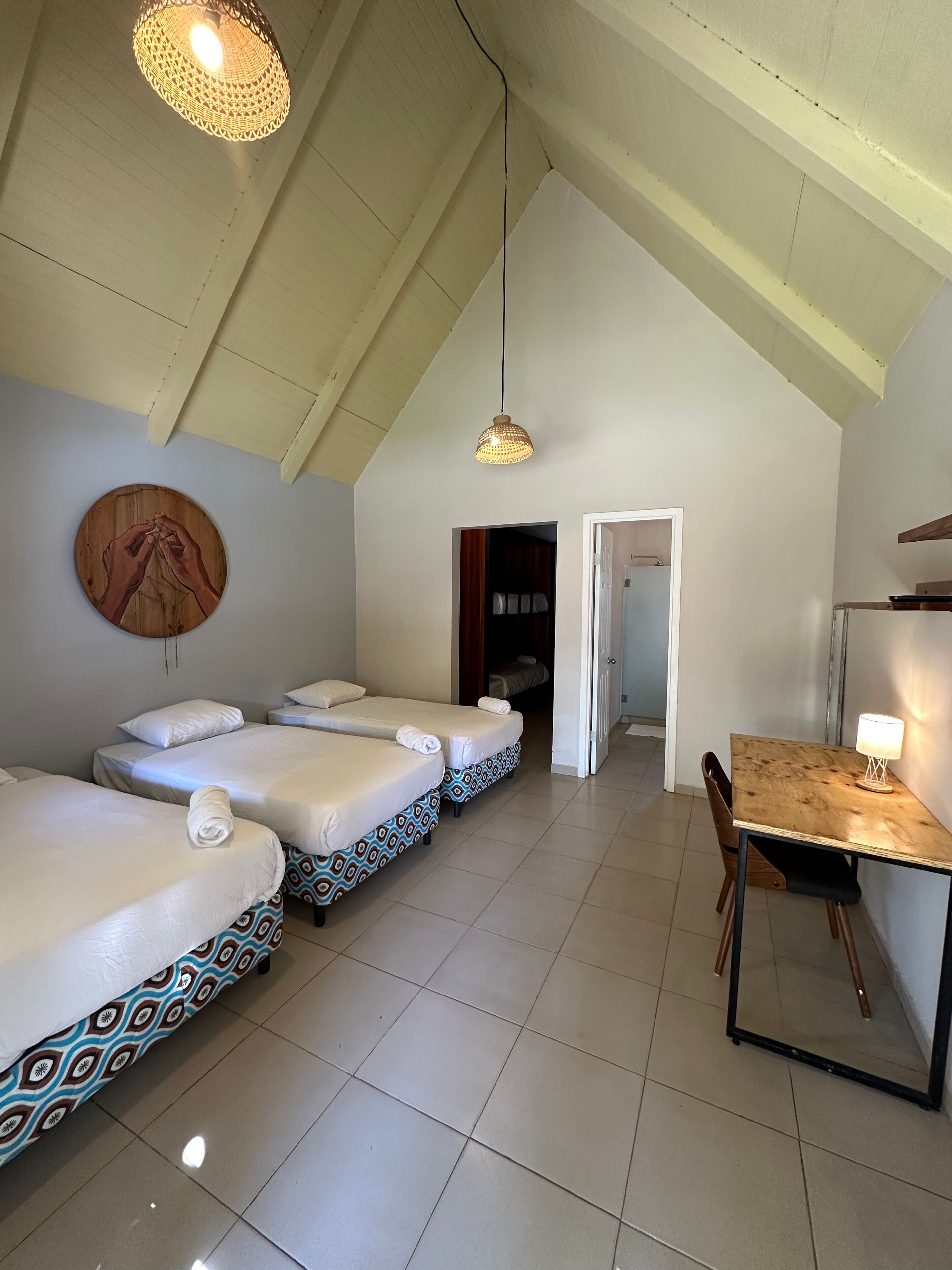 Free WiFi, bed sheets