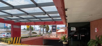 Entrada de la propiedad