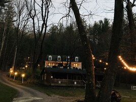 Front of property - evening/night
