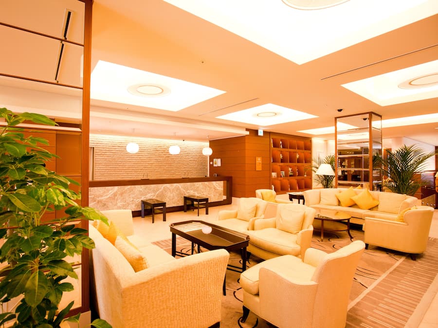 Zona de estar del vestíbulo