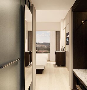 Minibar, in-room safe, blackout drapes, free WiFi